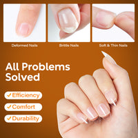 Nicedeco Almond Fake Nails Pre-shape 216pcs 007