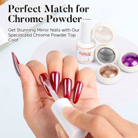 Nicedeco Gel Top Coat for Chrome Nail Powder