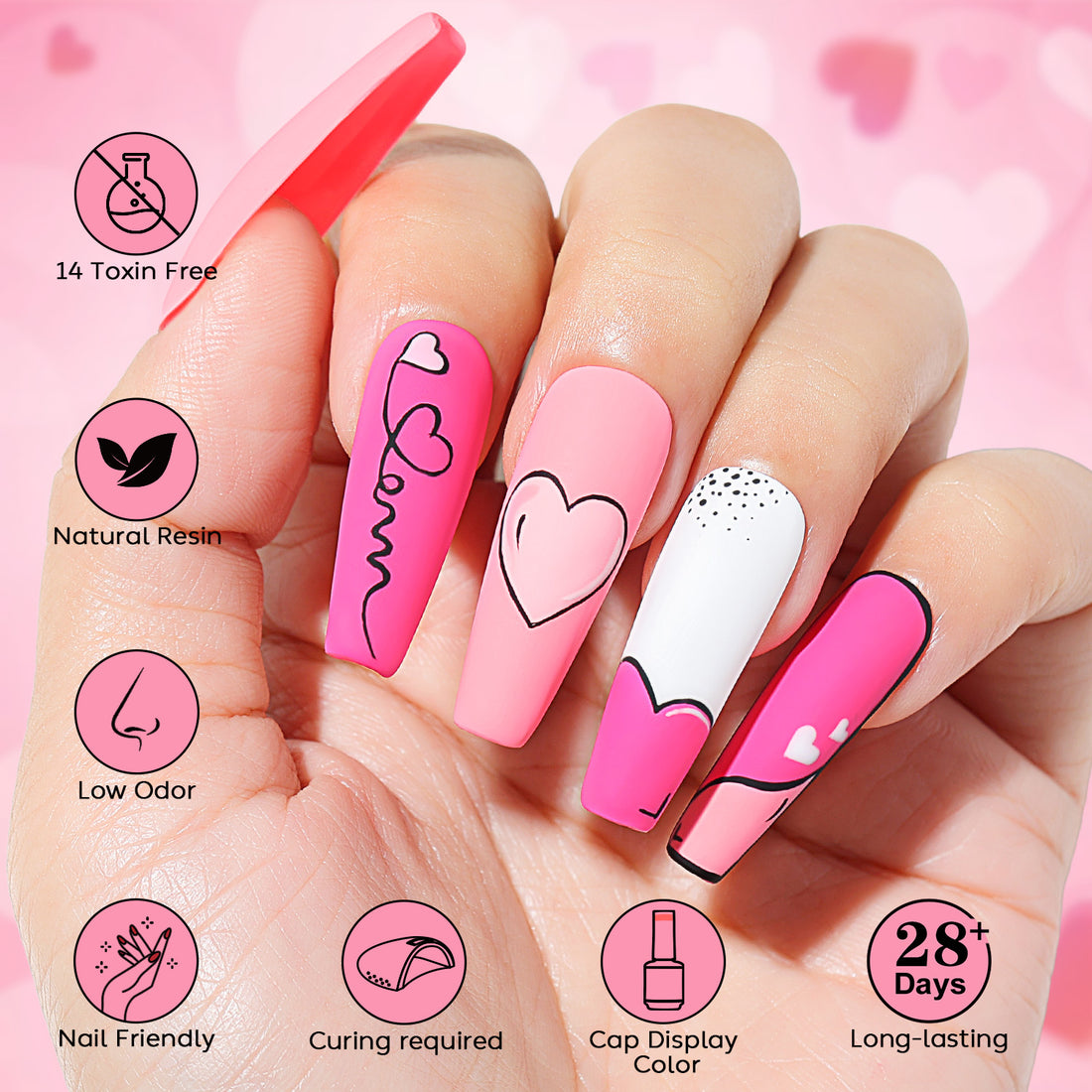 6-18 NiceDeco HEMA-free Valentine&