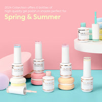 6-20 NiceDeco HEMA-free Gel Polish Set (8ml*6)