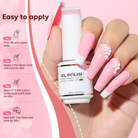 6-18 NiceDeco HEMA-free Valentine's Day Gel Polish Set (8ml*6)