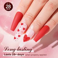 6-17 NiceDeco HEMA-free Valentine's Day Gel Polish Set (8ml*6)