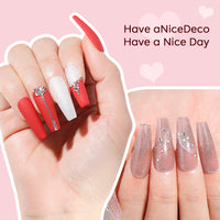 6-17 NiceDeco HEMA-free Valentine's Day Gel Polish Set (8ml*6)