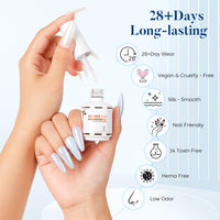 Nicedeco Gel Top Coat for Chrome Nail Powder