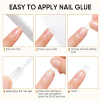 Nicedeco Press On Nails Glue and Remover Kit