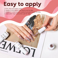 6-17 NiceDeco HEMA-free Valentine's Day Gel Polish Set (8ml*6)