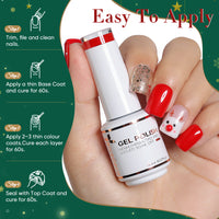 6-26 NiceDeco HEMA-free Gel Polish Set (8ml*6)