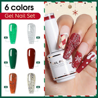 6-27 NiceDeco HEMA-free Gel Polish Set (8ml*6)