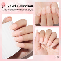 Nicedeco 2-Step Gel Nail Polish, 15ml UV/LED Soak-Off Gel Polish Nail Art Manicure Pedicure, Salon & Home Use - Long Lasting & Easy to Apply - TSG002