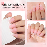 Nicedeco 2-Step Gel Nail Polish, 15ml UV/LED Soak-Off Gel Polish Nail Art Manicure Pedicure, Salon & Home Use - Long Lasting & Easy to Apply - TSG004