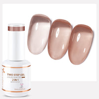 Nicedeco 2-Step Gel Nail Polish, 15ml UV/LED Soak-Off Gel Polish Nail Art Manicure Pedicure, Salon & Home Use - Long Lasting & Easy to Apply - TSG008