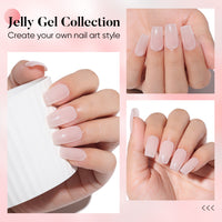 Nicedeco 2-Step Gel Nail Polish, 15ml UV/LED Soak-Off Gel Polish Nail Art Manicure Pedicure, Salon & Home Use - Long Lasting & Easy to Apply - TSG010