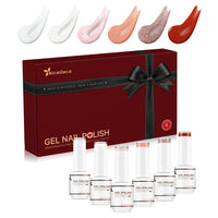 6-17 NiceDeco HEMA-free Valentine's Day Gel Polish Set (8ml*6)