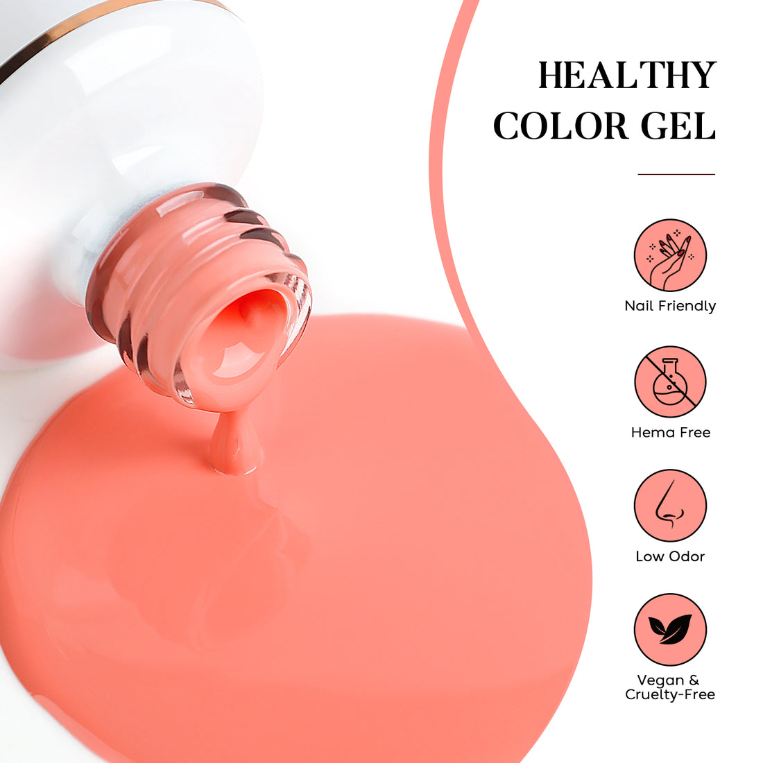 N323 NiceDeco HEMA-free Gel Polish (15ml)