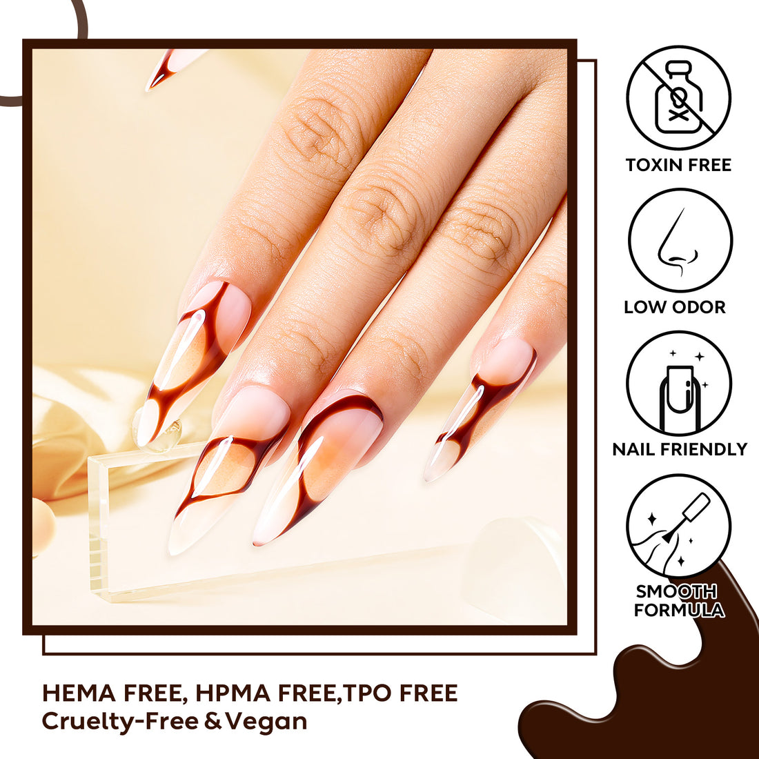 N001 NiceDeco Smalto semipermanente senza HEMA (15ml)