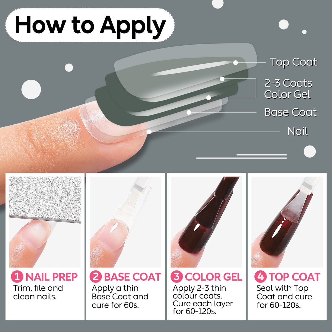 N344 NiceDeco HEMA-free Gel Polish (15ml)