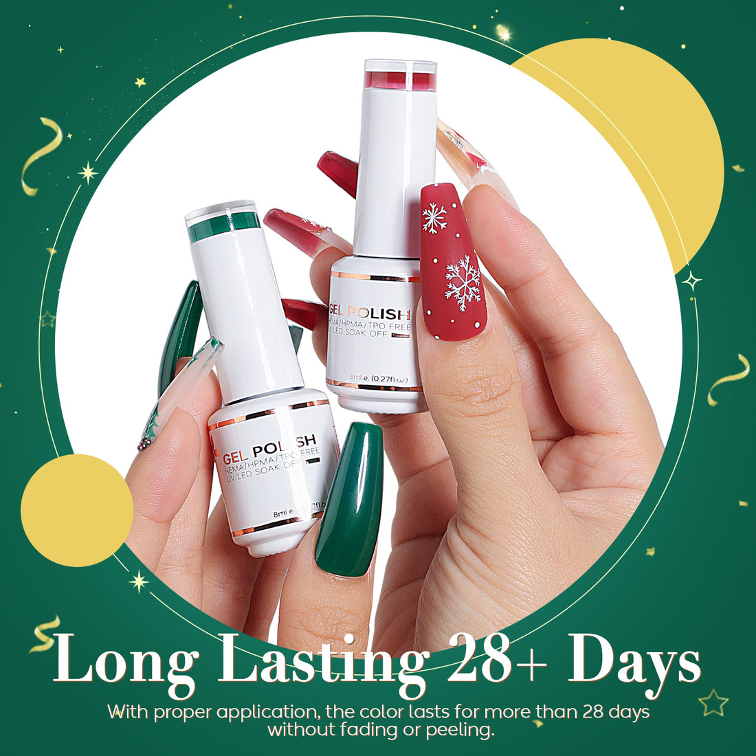 6-26 NiceDeco HEMA-free Gel Polish Set (8ml*6) (Copy)