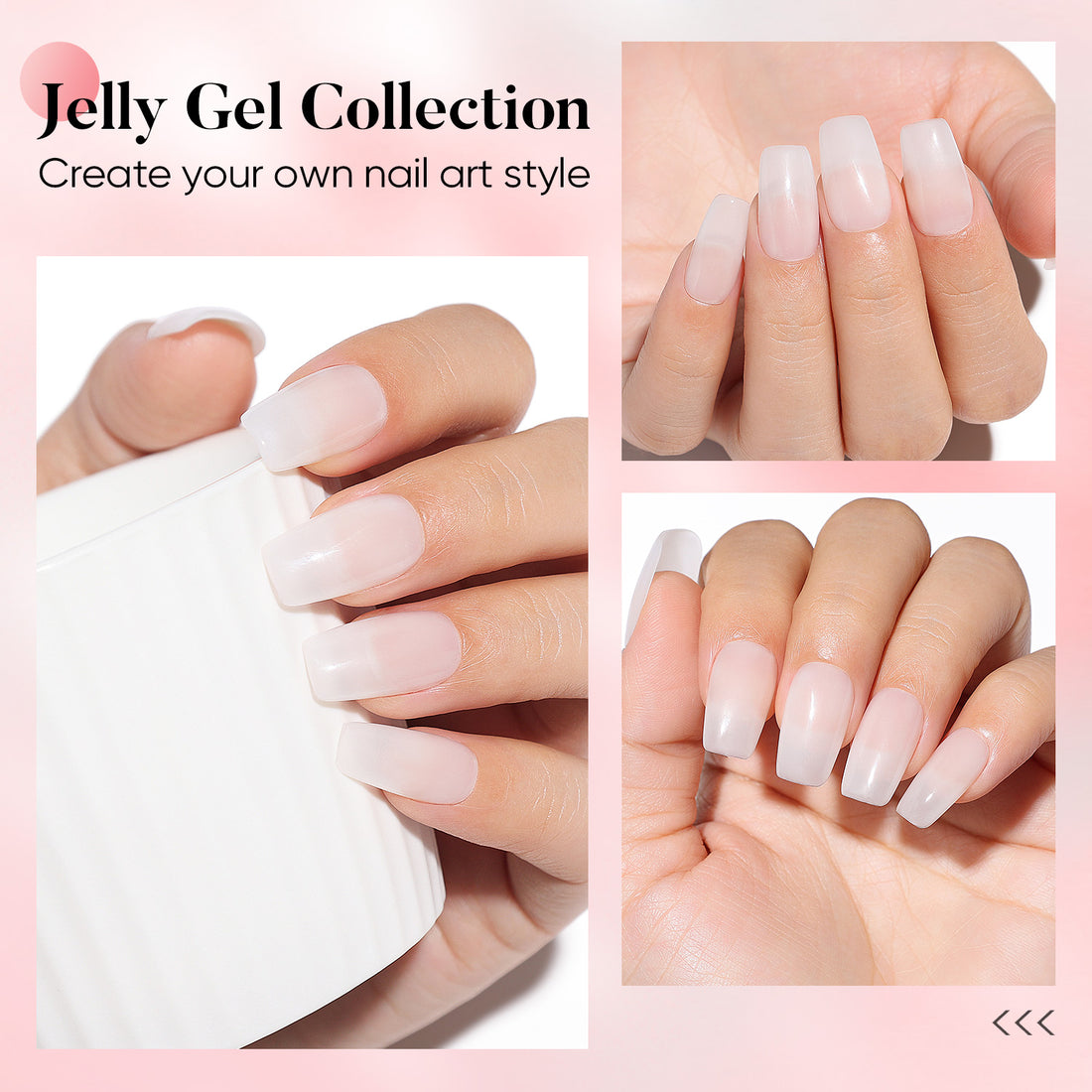 Nicedeco 2-Step Gel Nail Polish, 15ml UV/LED Soak-Off Gel Polish Nail Art Manicure Pedicure, Salon & Home Use - Long Lasting & Easy to Apply - TSG001