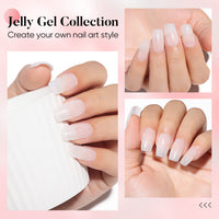 Nicedeco 2-Step Gel Nail Polish, 15ml UV/LED Soak-Off Gel Polish Nail Art Manicure Pedicure, Salon & Home Use - Long Lasting & Easy to Apply - TSG001