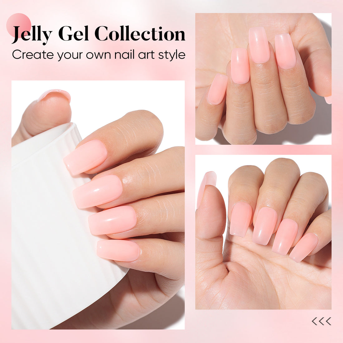 Nicedeco 2-Step Gel Nail Polish, 15ml UV/LED Soak-Off Gel Polish Nail Art Manicure Pedicure, Salon & Home Use - Long Lasting & Easy to Apply - TSG003