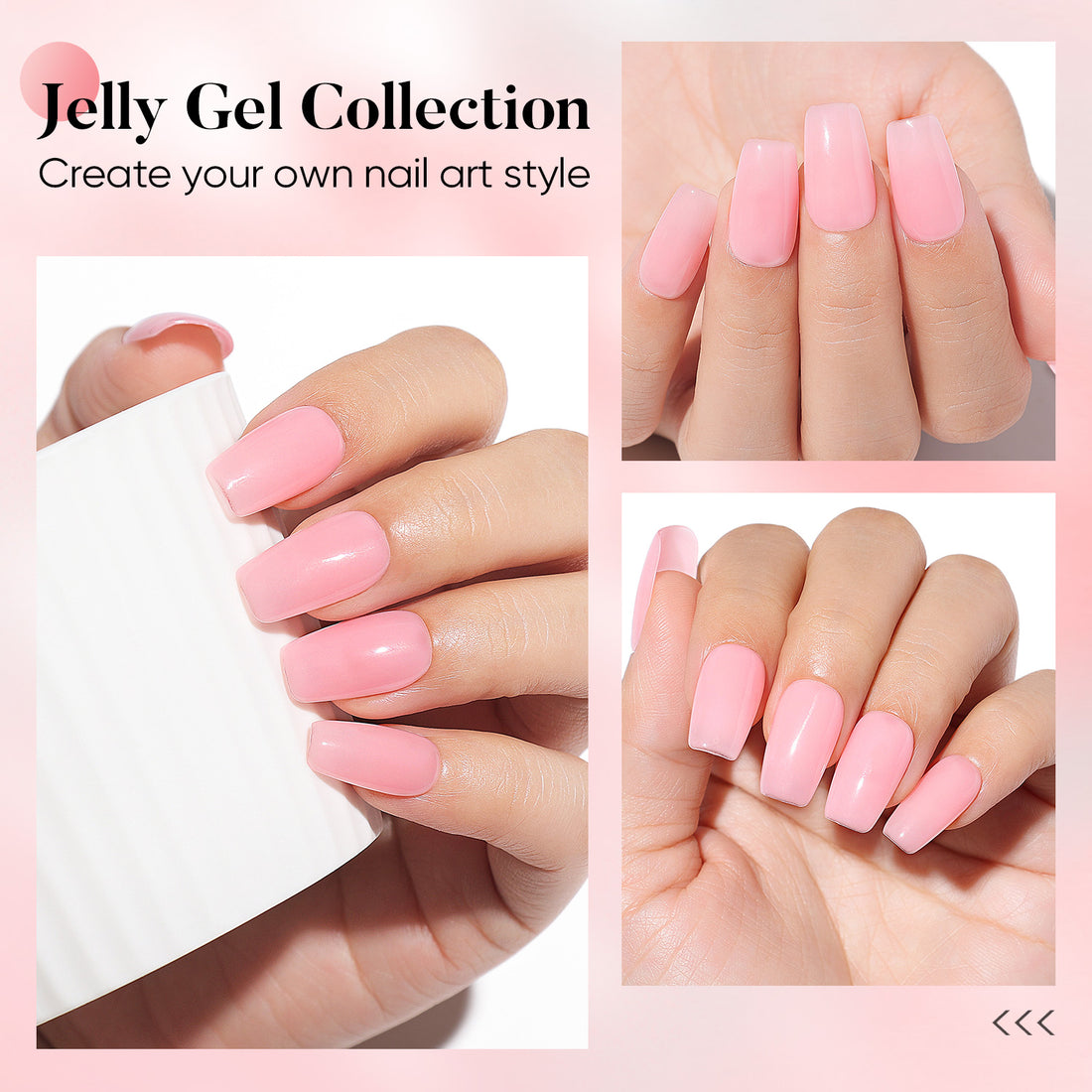 Nicedeco 2-Step Gel Nail Polish, 15ml UV/LED Soak-Off Gel Polish Nail Art Manicure Pedicure, Salon & Home Use - Long Lasting & Easy to Apply - TSG005