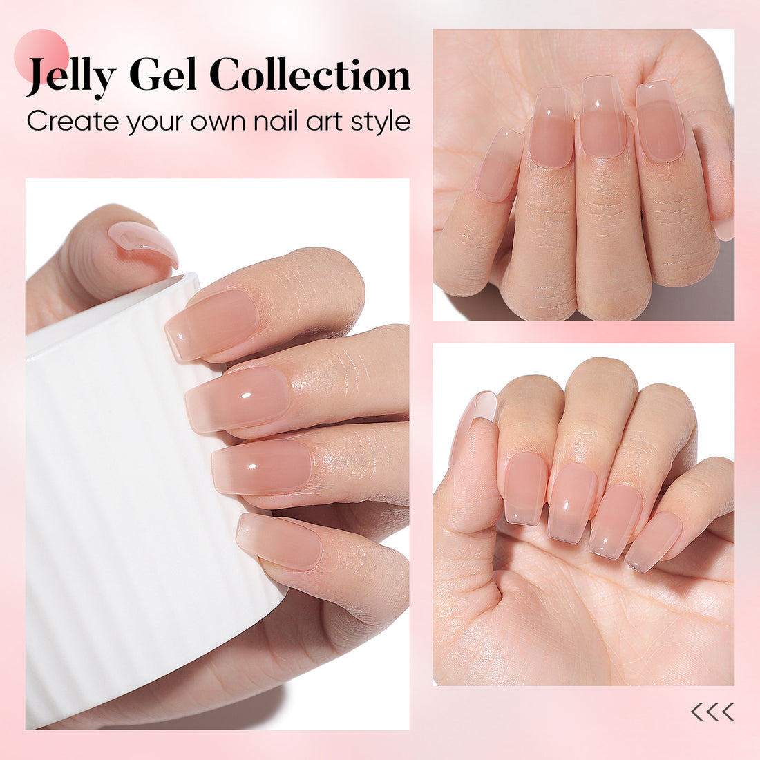 Nicedeco 2-Step Gel Nail Polish, 15ml UV/LED Soak-Off Gel Polish Nail Art Manicure Pedicure, Salon & Home Use - Long Lasting & Easy to Apply - TSG009