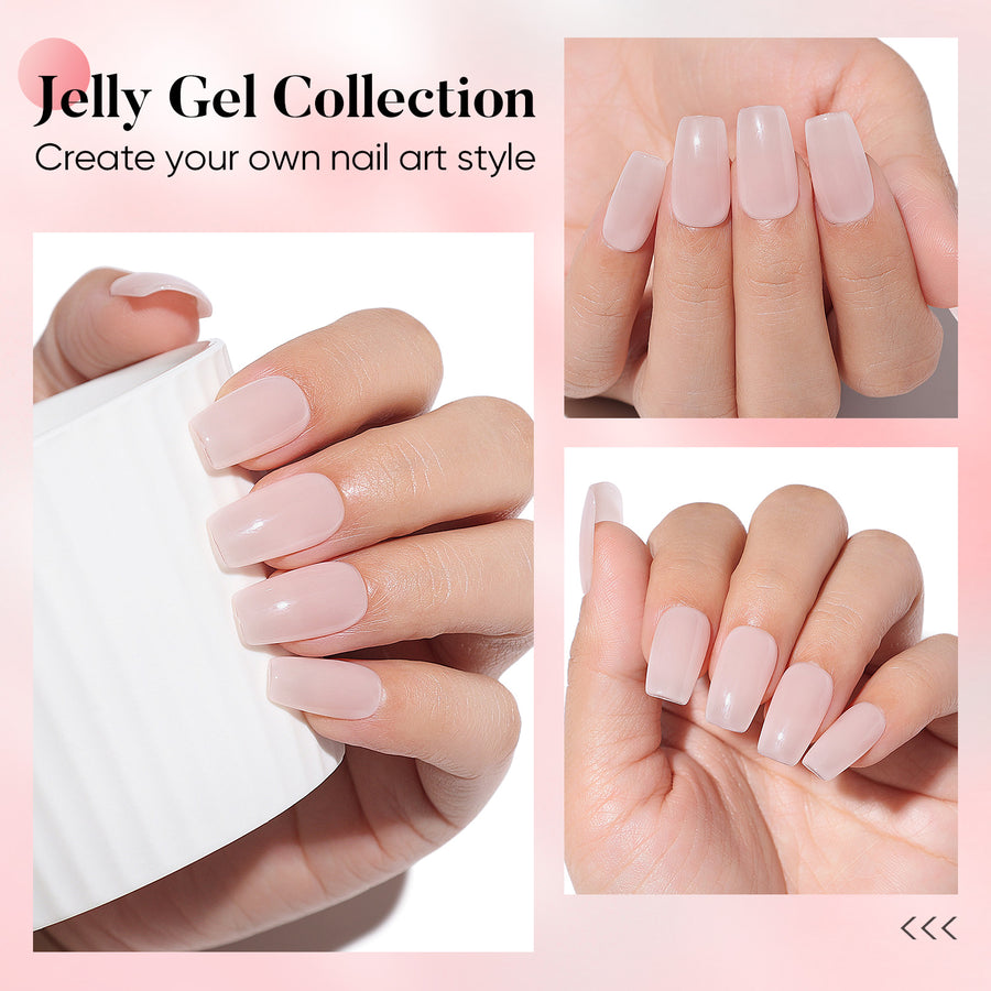 Nicedeco 2-Step Gel Nail Polish, 15ml UV/LED Soak-Off Gel Polish Nail Art Manicure Pedicure, Salon & Home Use - Long Lasting & Easy to Apply - TSG010