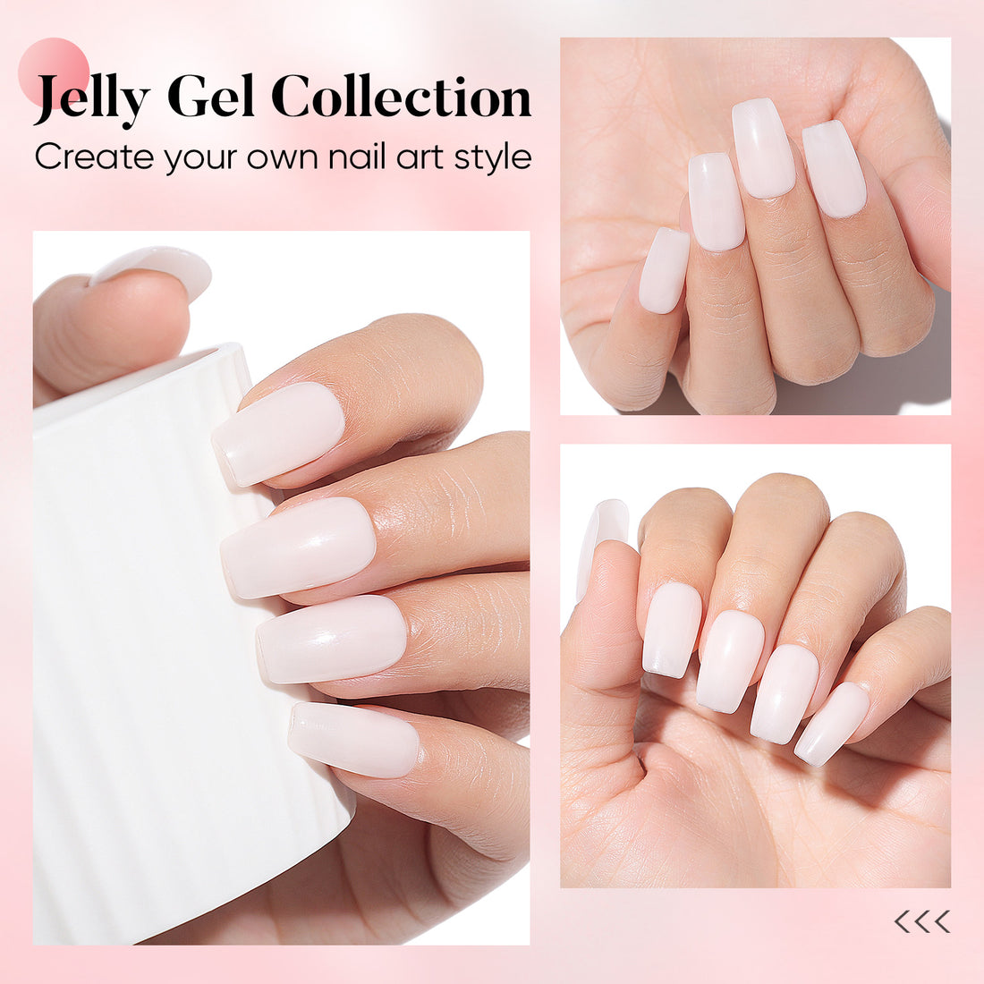 Nicedeco 2-Step Gel Nail Polish, 15ml UV/LED Soak-Off Gel Polish Nail Art Manicure Pedicure, Salon & Home Use - Long Lasting & Easy to Apply - TSG011