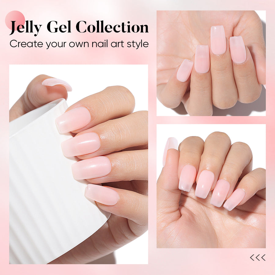 Nicedeco 2-Step Gel Nail Polish, 15ml UV/LED Soak-Off Gel Polish Nail Art Manicure Pedicure, Salon & Home Use - Long Lasting & Easy to Apply - TSG012