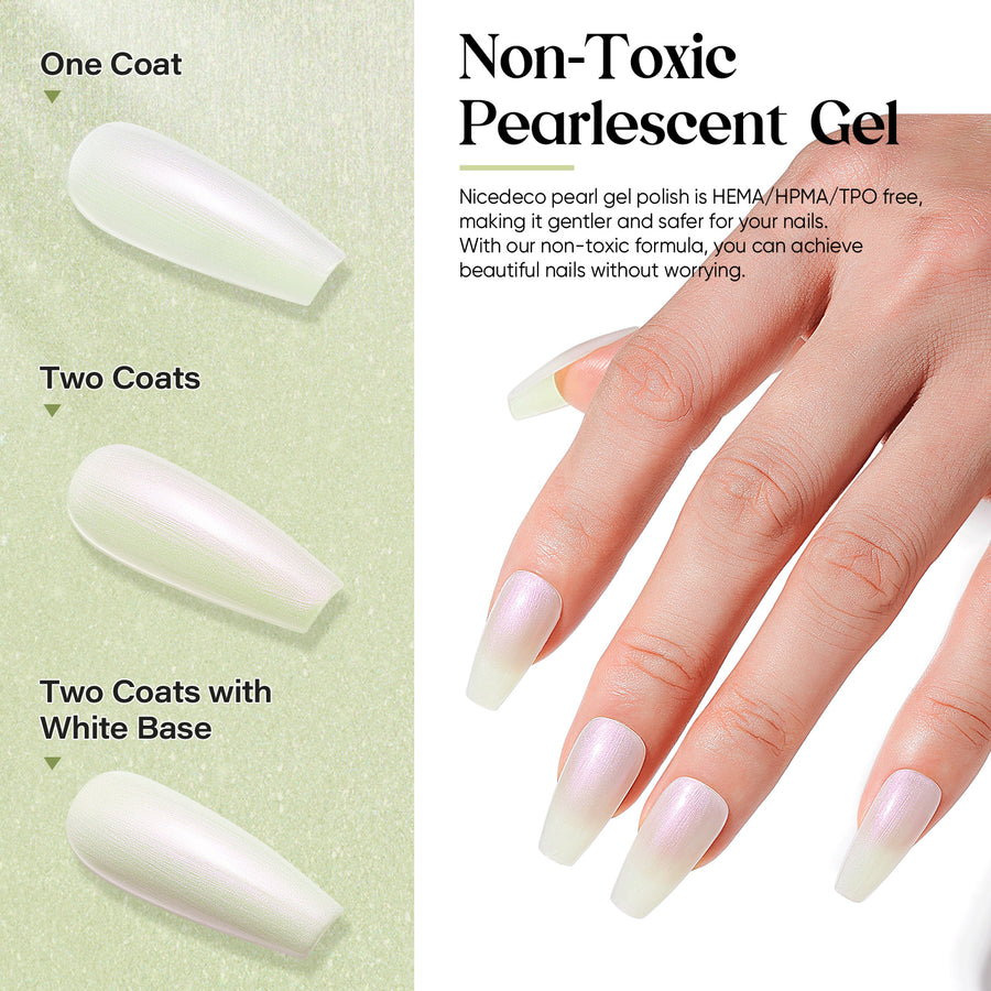 NBK001 NiceDeco HEMA-free Pearl Polish (15ml)