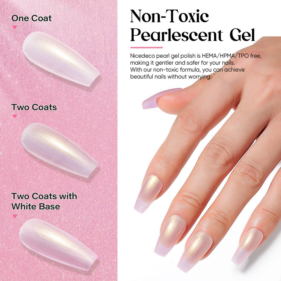 NBK003 NiceDeco HEMA-free Pearl Polish (15ml)
