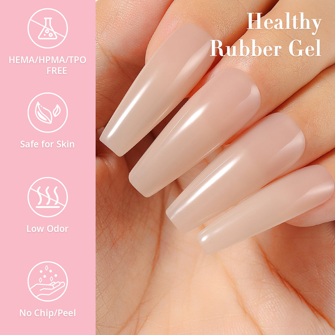 NR12 – NiceDeco HEMA-FREE Gummibasis – 15 ml