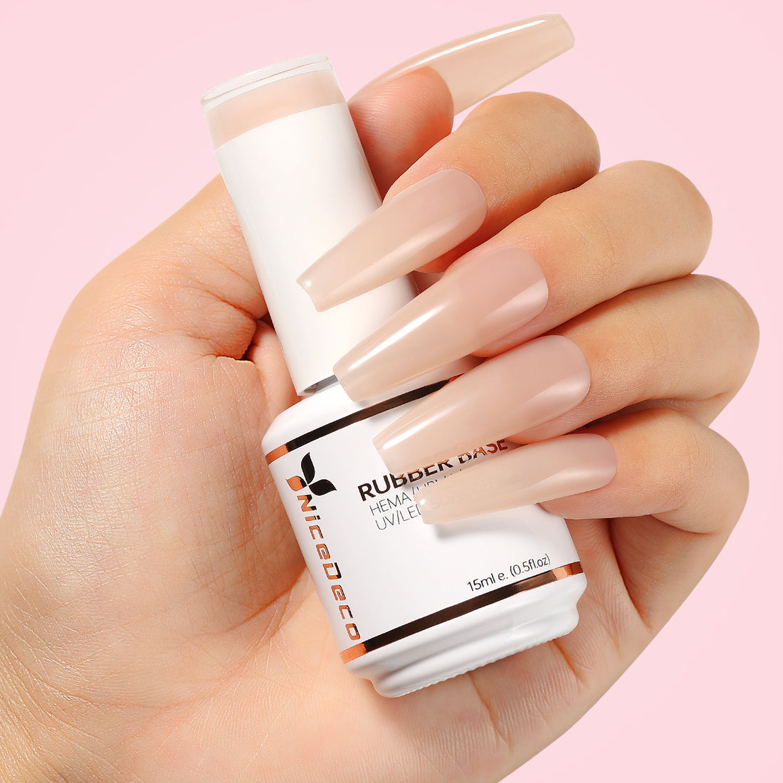 NR12 – NiceDeco HEMA-FREE Gummibasis – 15 ml