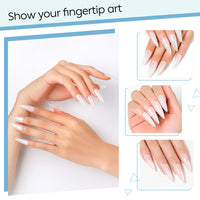 Nicedeco Aurora Nail Powder for Gel Nails, Cruelty Free, Vegan, 6 Jars Pearlescent Mermaid Powder Mirror Effect Iridescent Nail Glitter Manicure Pigment for Nail Art Design Gifts