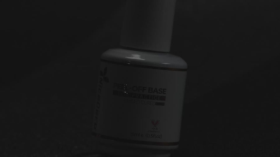 Nicedeco Hema-Free Peel Off Gel Base Coat - Easy Removal, No Soaking or Filing Required