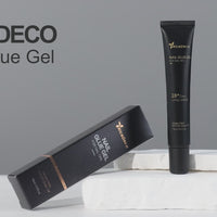 Nicedeco Hema Free Nail Glue Gel for Acrylic Nails Fake Nail Tips 15ML, Cruelty Free, Vegan, Long-Lasting, Led Lamp Required