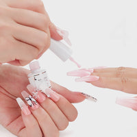 Nicedeco Rubber Base Gel Polish for Nails, Hema Free, Cruelty Free, Vegan, 12 Pcs Rubber Gel Nail Strengthener Nude Pink Nail Polish Kit 3